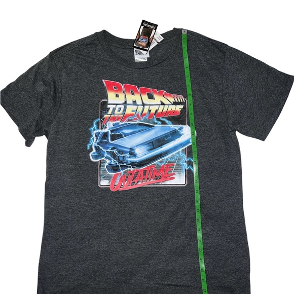 Back To The Future Movie Graphic T-shirt dark gray color, It runs small - Picture 3 of 5